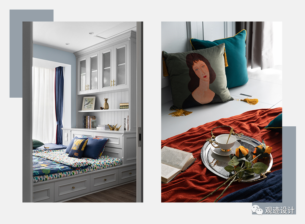 湖南长沙 158㎡复古美式家居,浪漫艺术与生活的交融-64