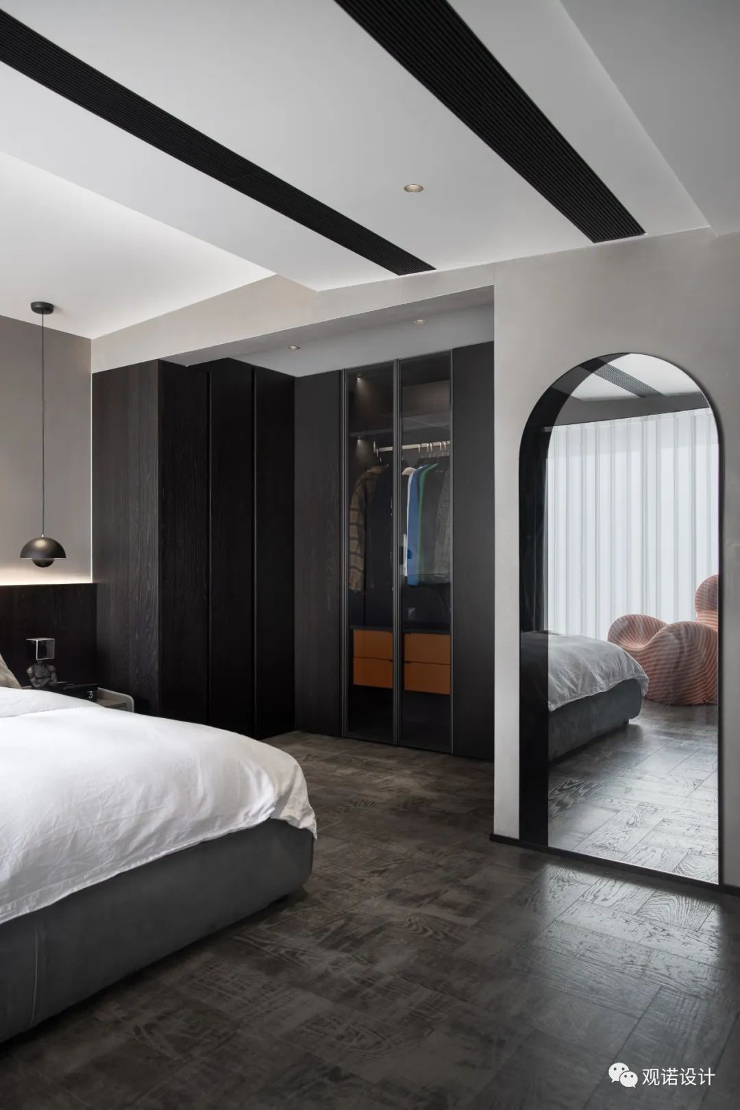 黑白之间·台州置信原墅现代风设计丨中国台州丨余荣-36