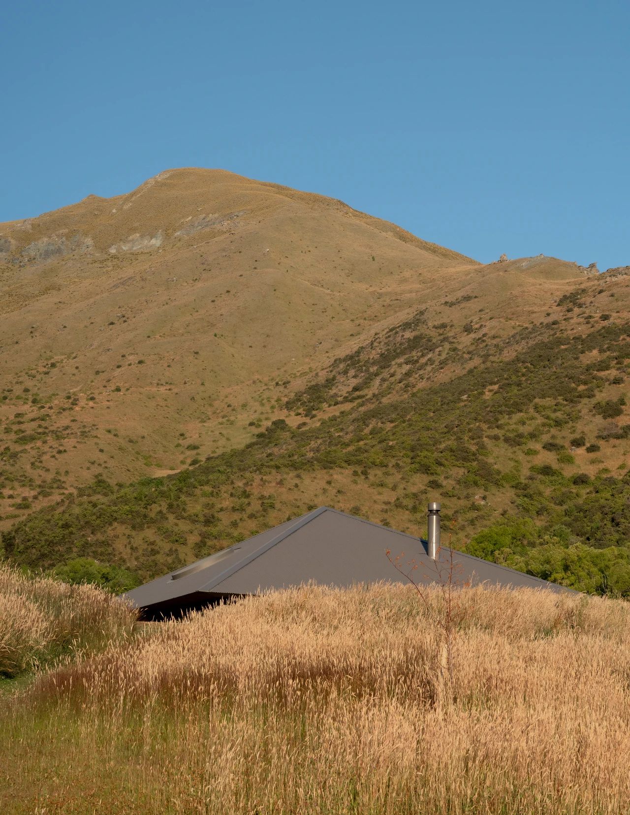 Openfield山间豪宅（Openfield House）丨新西兰丨当地设计师Keshaw McArthur-19