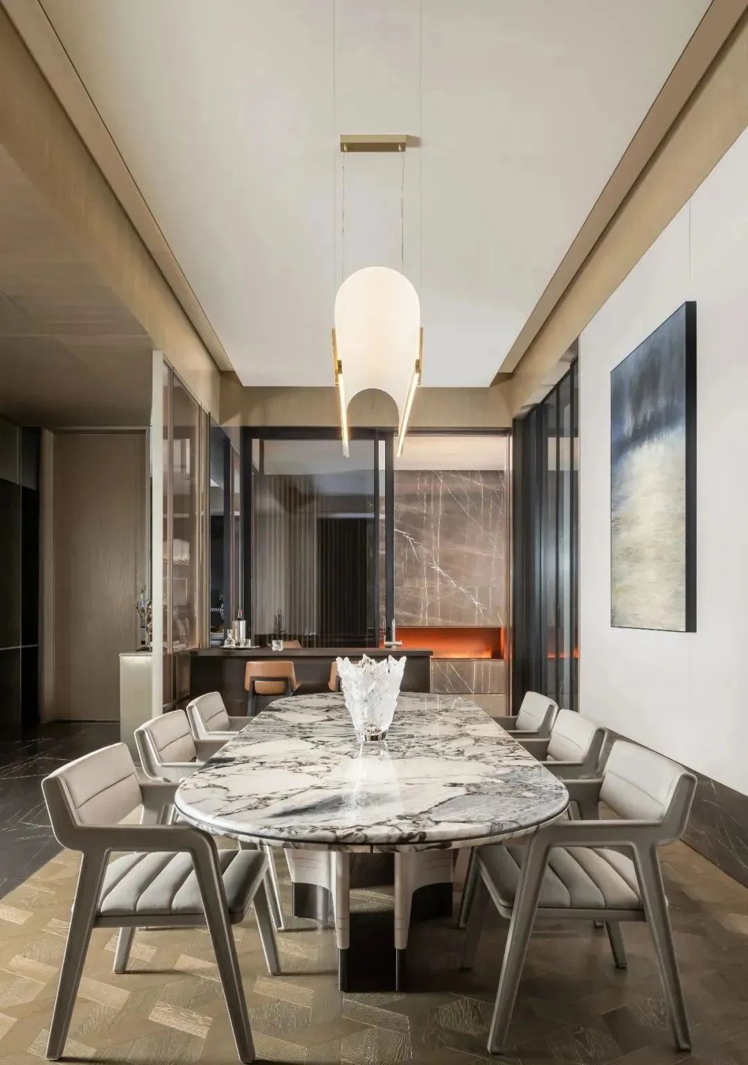 现代 416㎡空中合院丨中国丨新加坡建筑师曾仕强-46