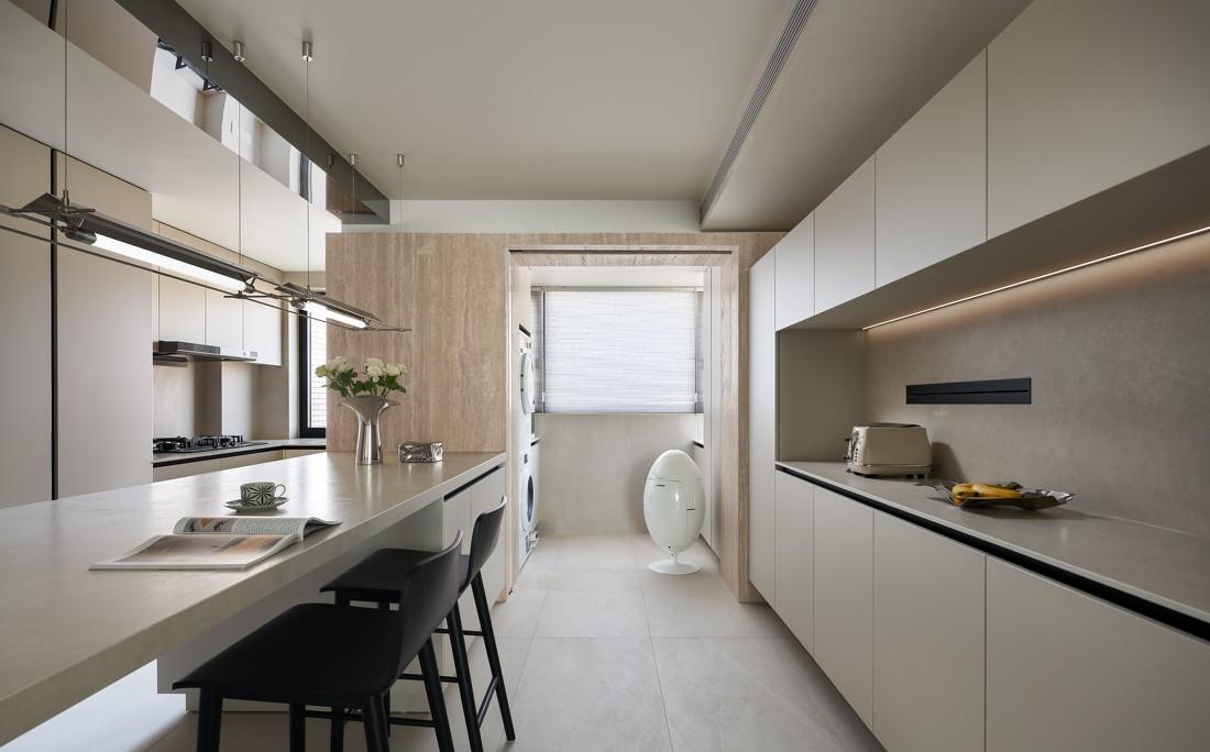 《石语》121㎡极简生活空间设计-21