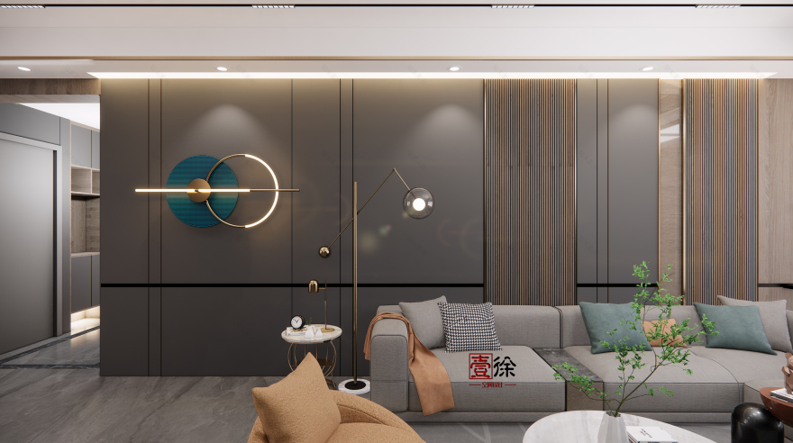 福鼎碧桂园现代轻奢平层设计丨壹徐设计-23