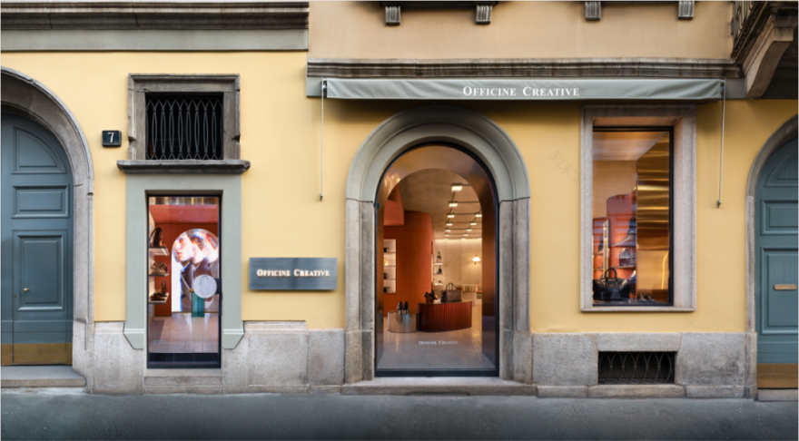 Officine Creative米兰旗舰店丨意大利米兰丨当地知名建筑师Fabio Santambrogio-0