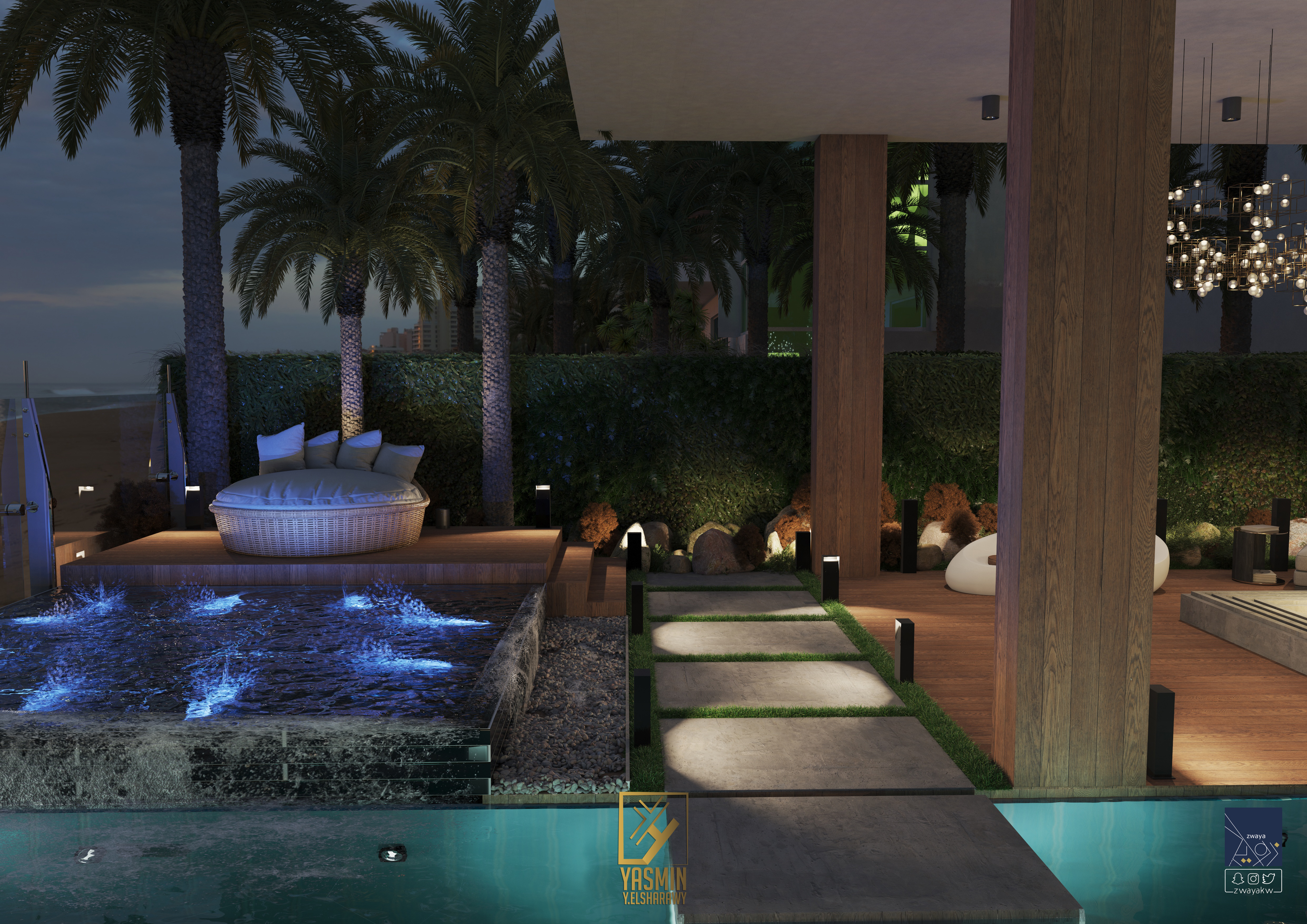 景观设计 别墅设计-11