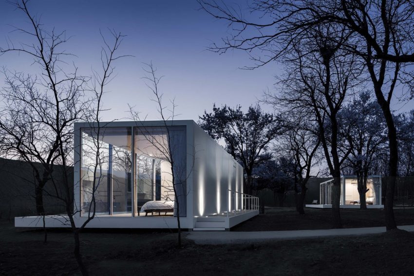 Stunningly modular Stray Bird Boutique Hotel created by STUDIO QI for a relaxing but cutting edge oasis experience 令人震惊的模块化流浪鸟精品酒店，由QI工作室创建，提供一种令人放松但却是最前沿的绿洲体验。-5