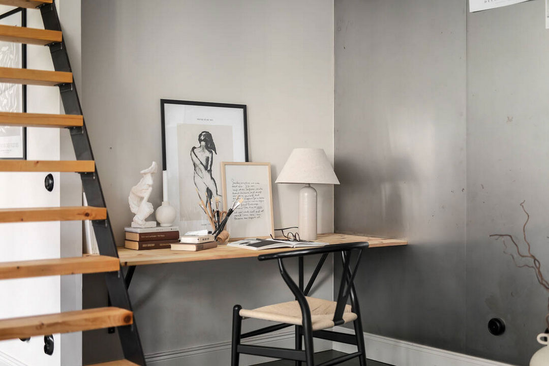 瑞典工业风公寓 | 旧钢琴工厂的现代演绎-12