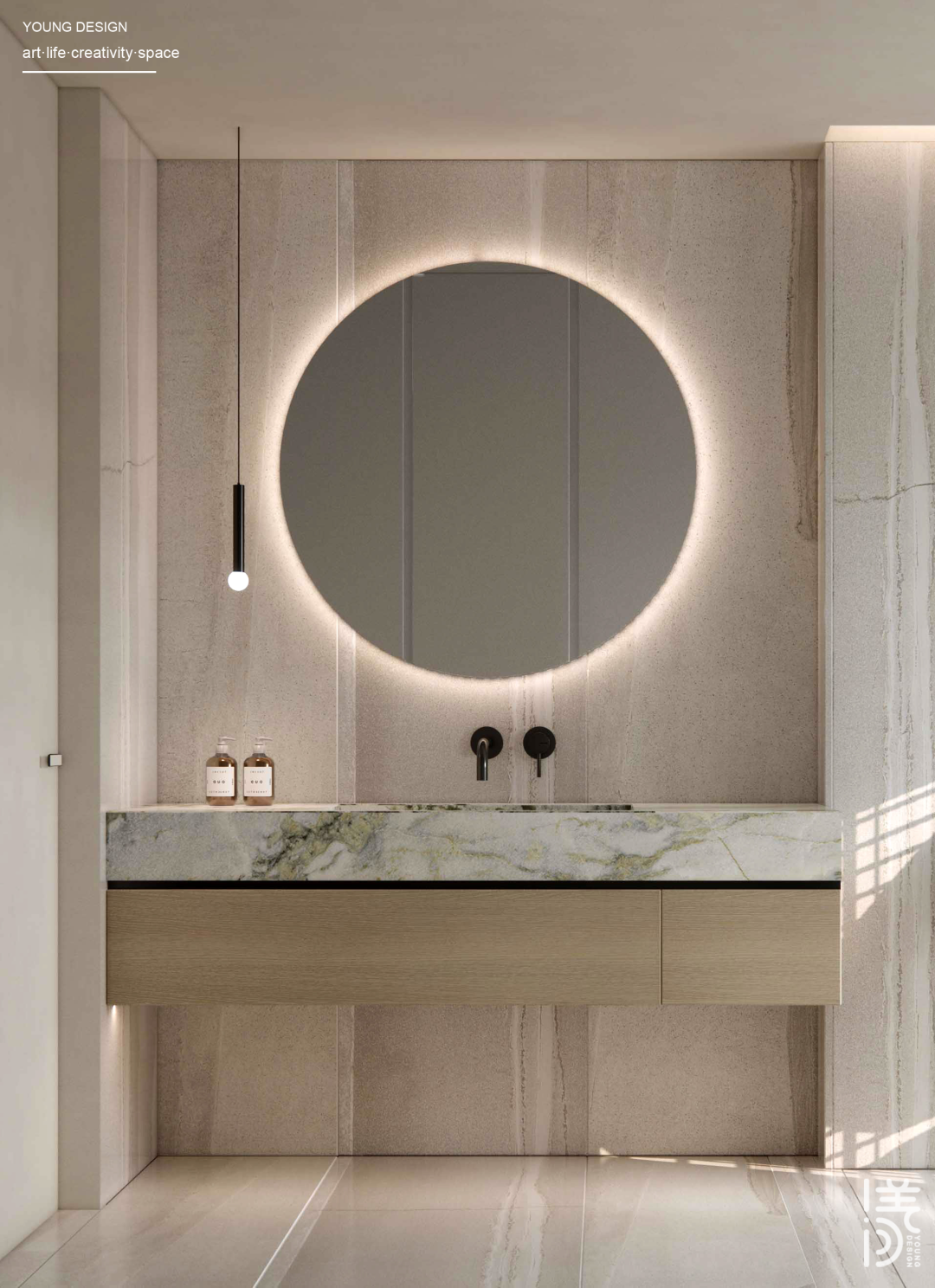 现代极简的多口之家丨深圳漾空间设计有限公司-111