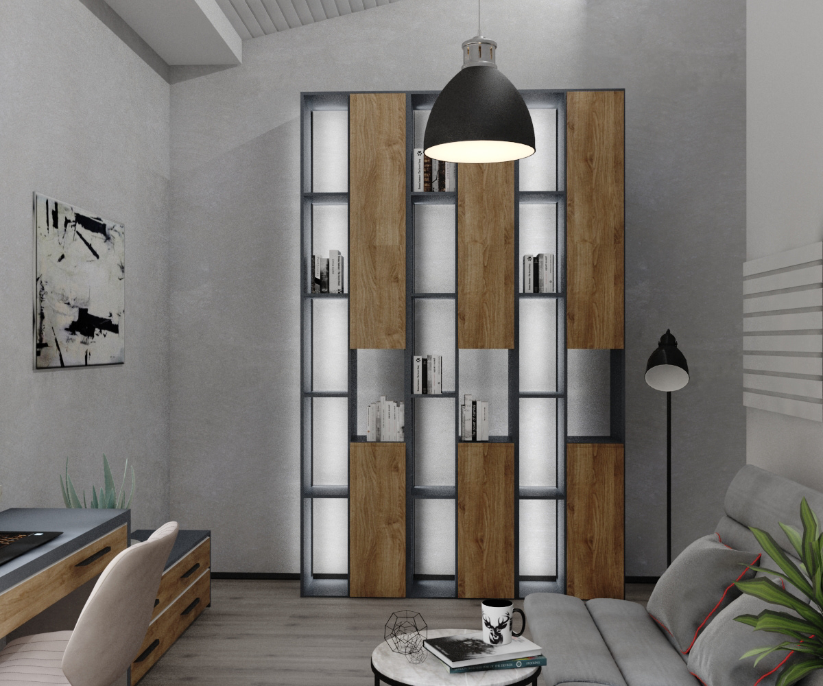 Anastasiya Gushchina丨平层丨Интерьер одноэтажного дома 120м2-7