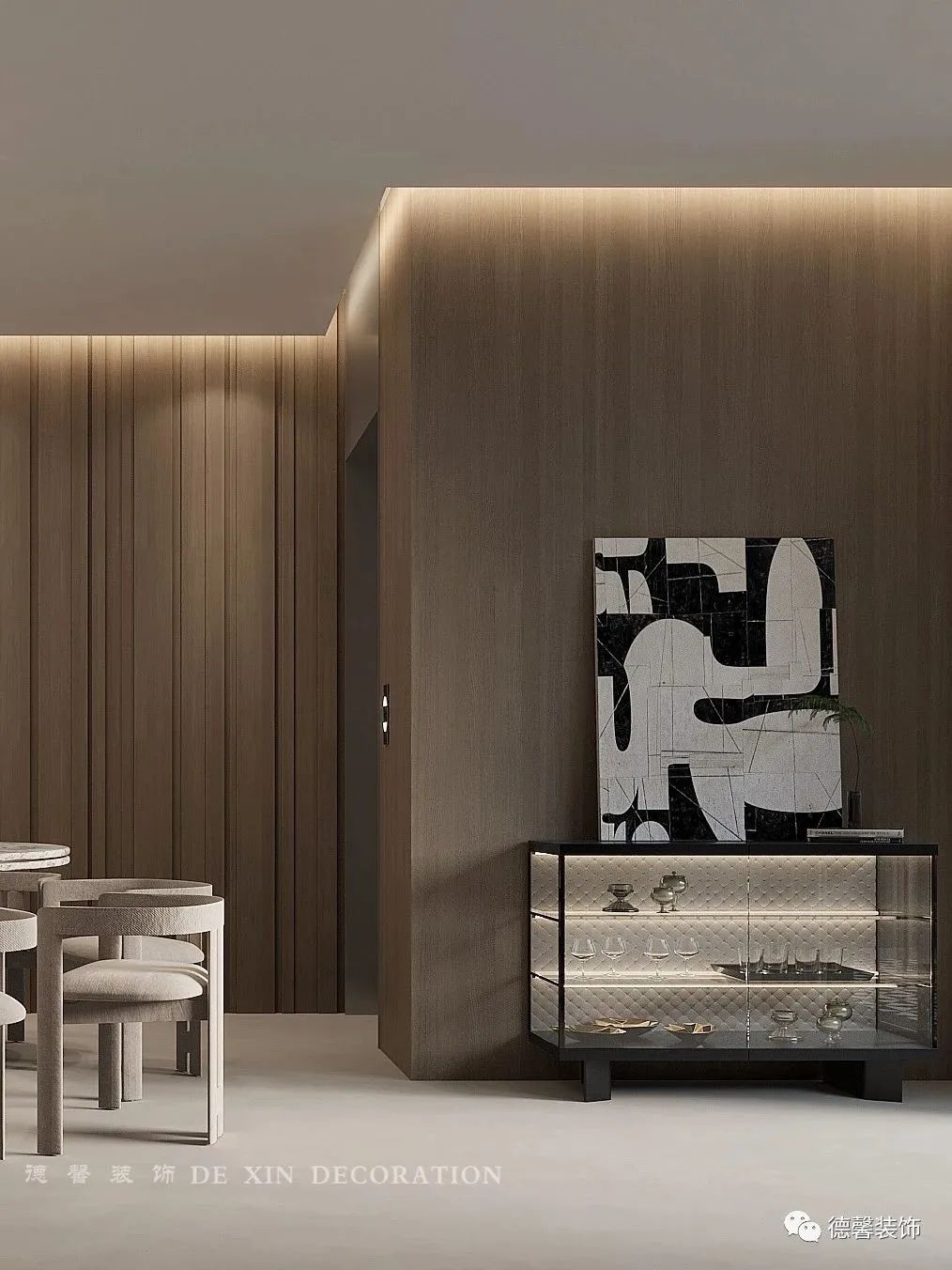 广州南沙 300㎡轻法式别墅设计丨中国广州丨德馨装饰-51