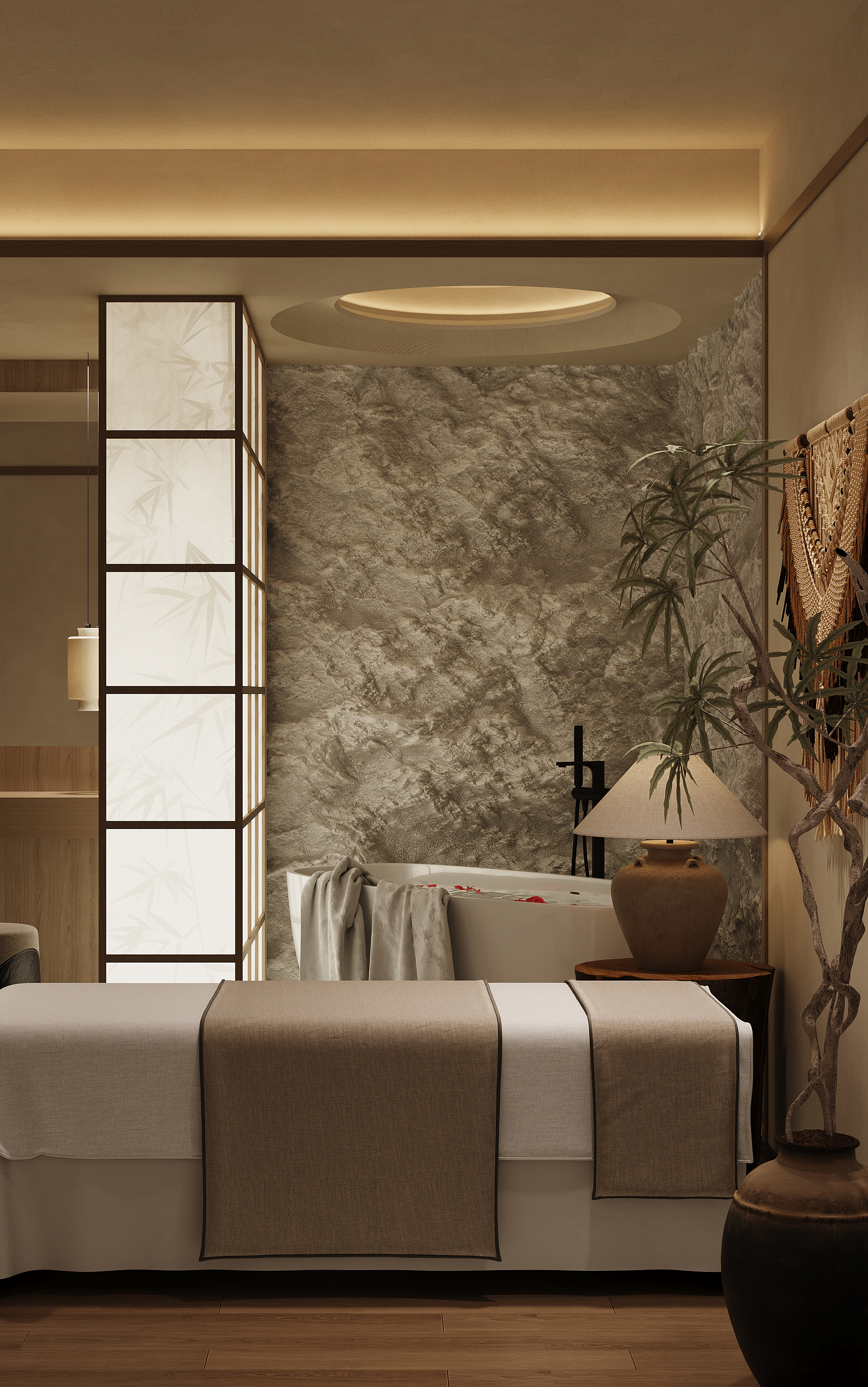 足疗店效果图-4