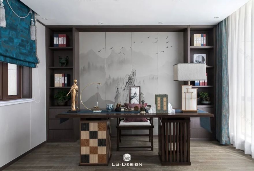 莲设计|以山水之名,打造诗意灵动空间-41