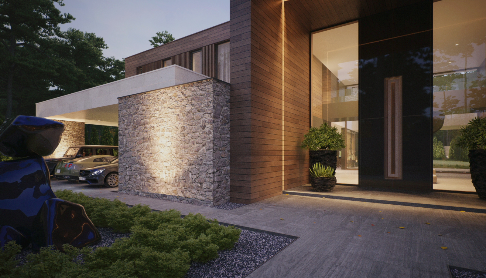 Country house in the village of Serebryany Bor Alexandra Fedorova-9