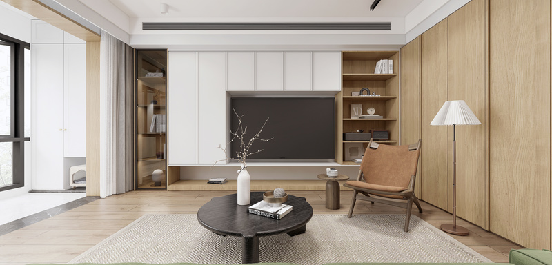 深圳好景豪园原木绿意空间丨中国深圳丨金戈铭创空间设计-12