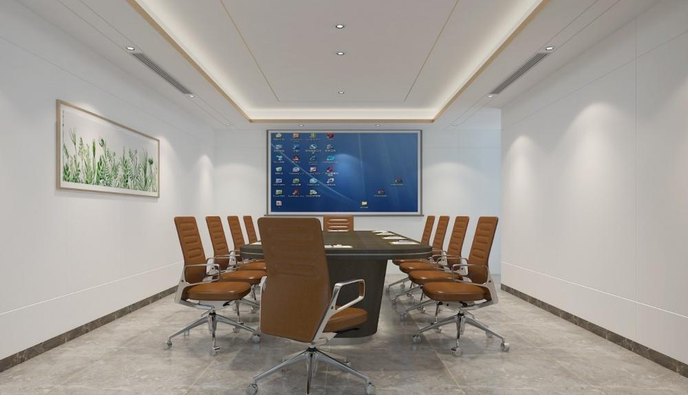 信禾商贸办公空间设计-6