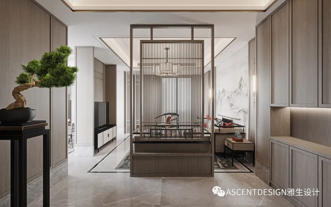 绍兴柯桥诗意东方雅苑，传统美学与现代生活的完美融合-5