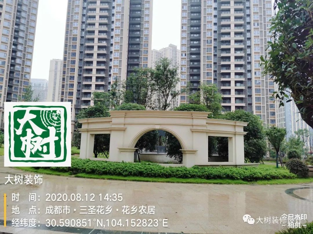 人居东城花汇小区绿化现场探秘-17