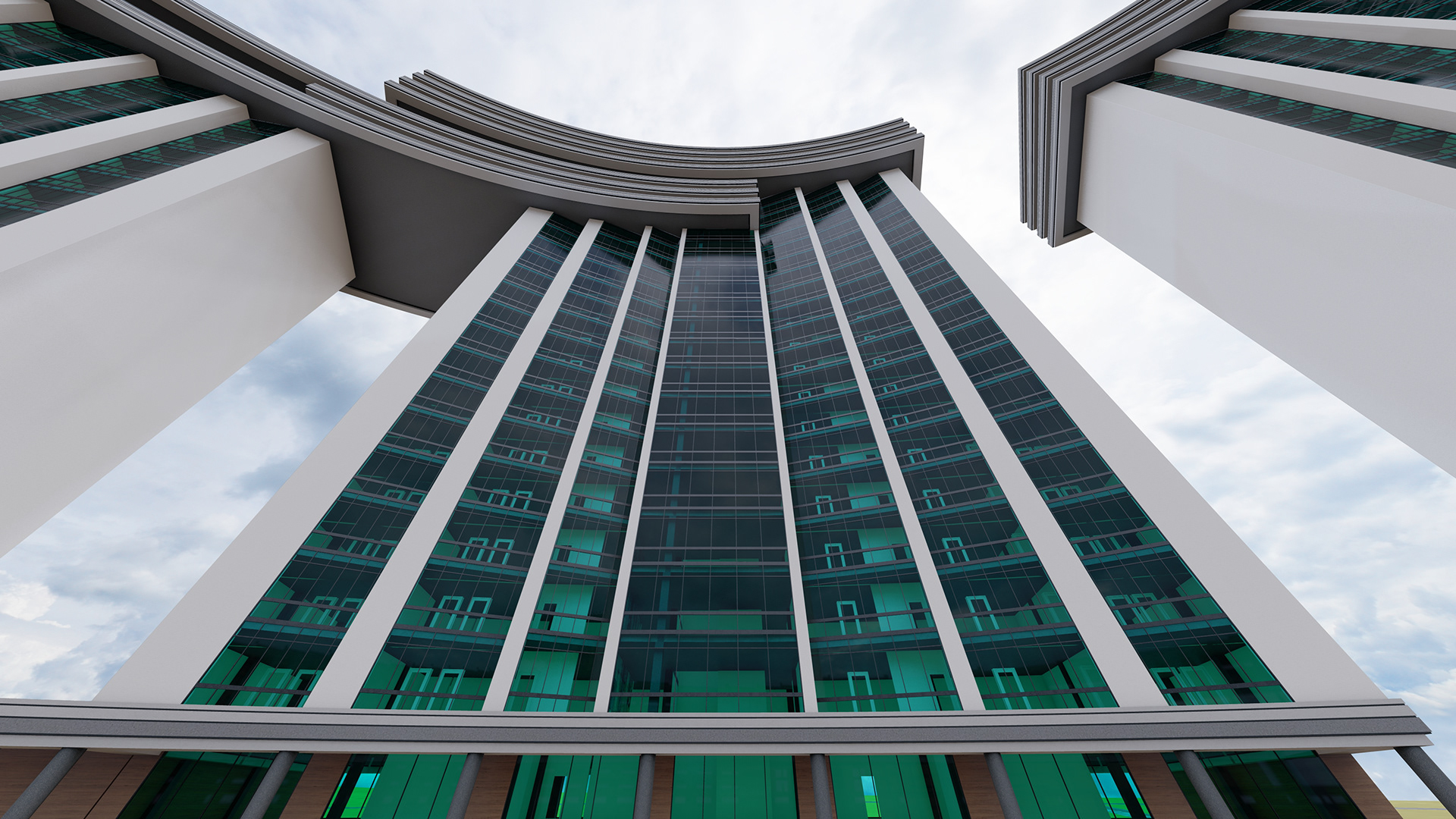 多功能住宅楼,设计与建筑高等学校丨Guseva-6