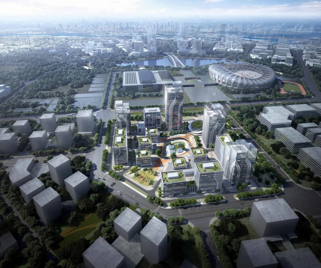 黄石科创中心丨中国黄石丨中电光谷建筑设计院-9