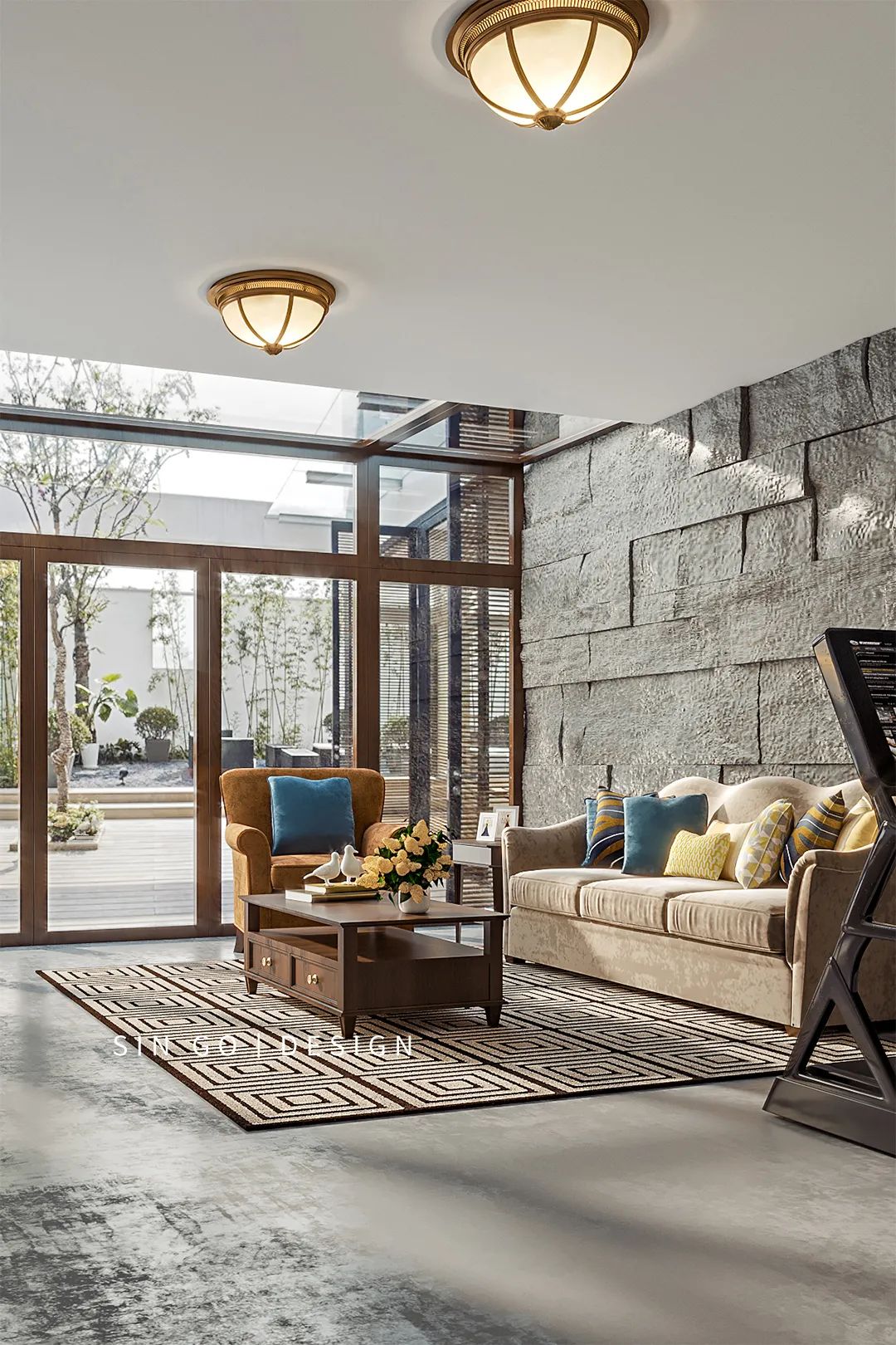 千岛湖玫瑰园 | 简约美式,与景同筑的诗意生活-50