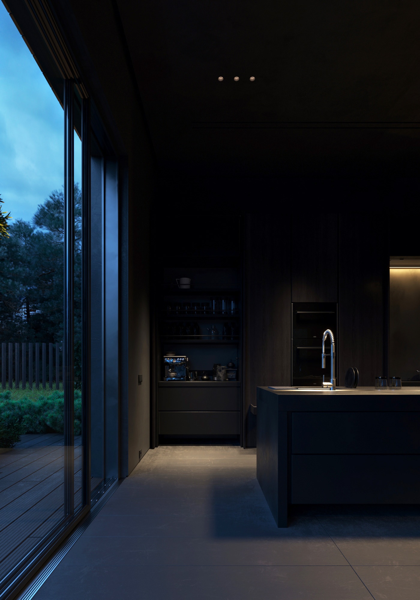 高级黑独立豪宅 ： ELKY｜Mikhail Bykov-15