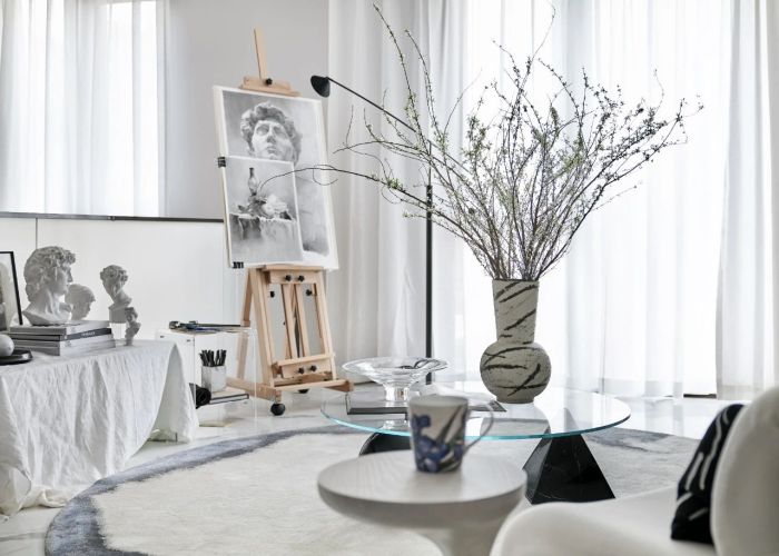 昆明中海云麓九里上下叠样板间丨中国昆明丨成都李益中空间设计-30