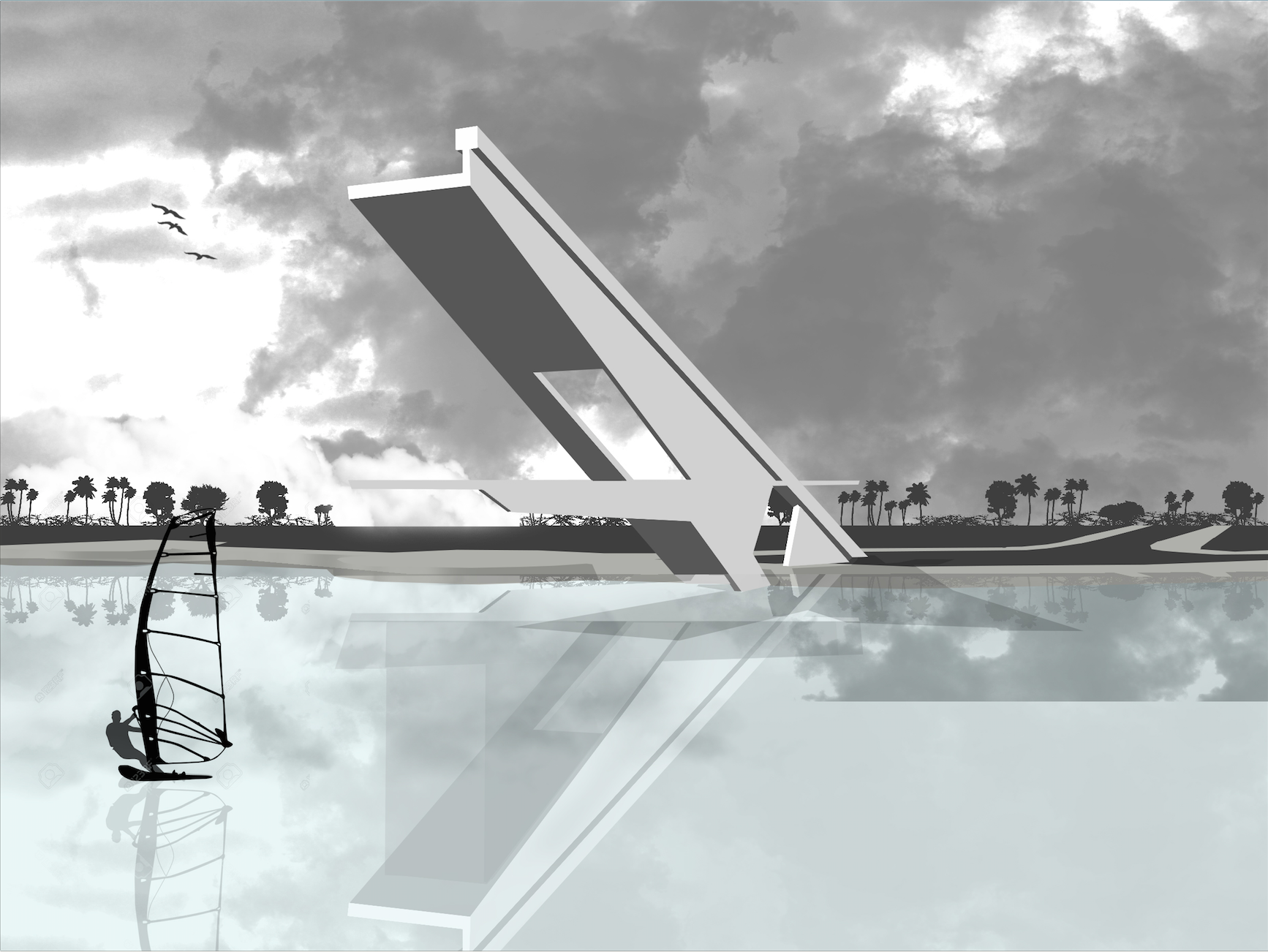 MGA 建筑事务所打造水上行政办公室-3