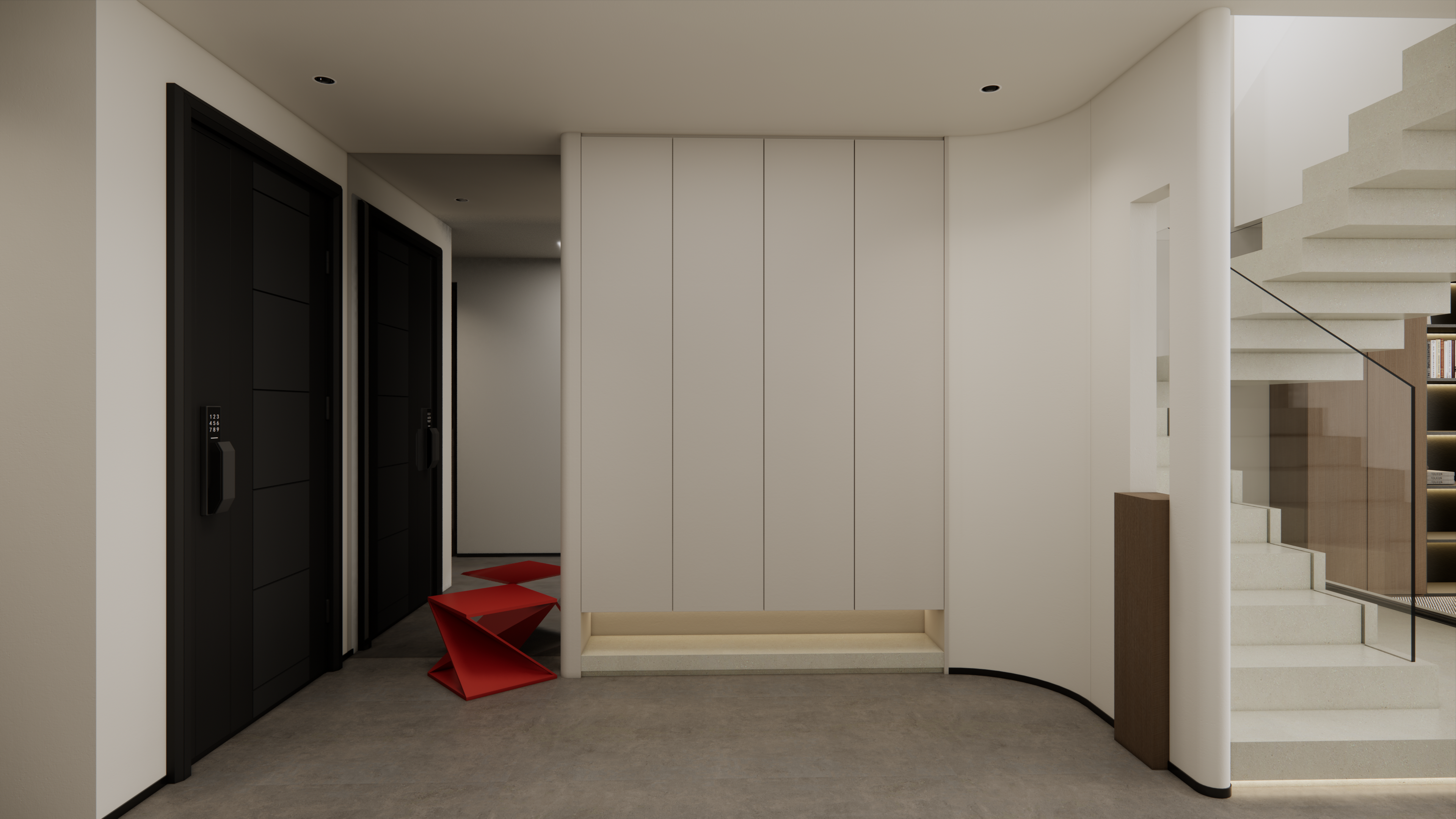 现代住宅丨木璞空间装饰-11