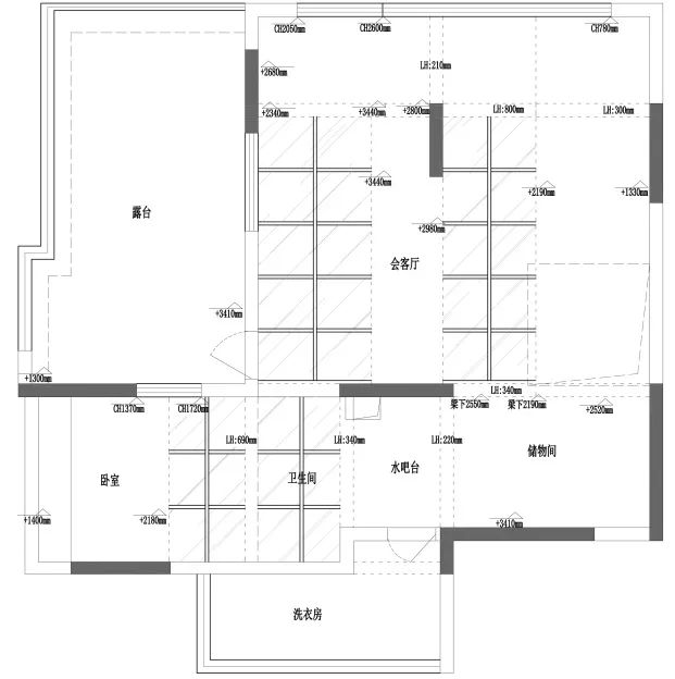 200㎡+复式高级黑灰系,家最宁静的样子丨中国桂林丨方寸设计事务所-17