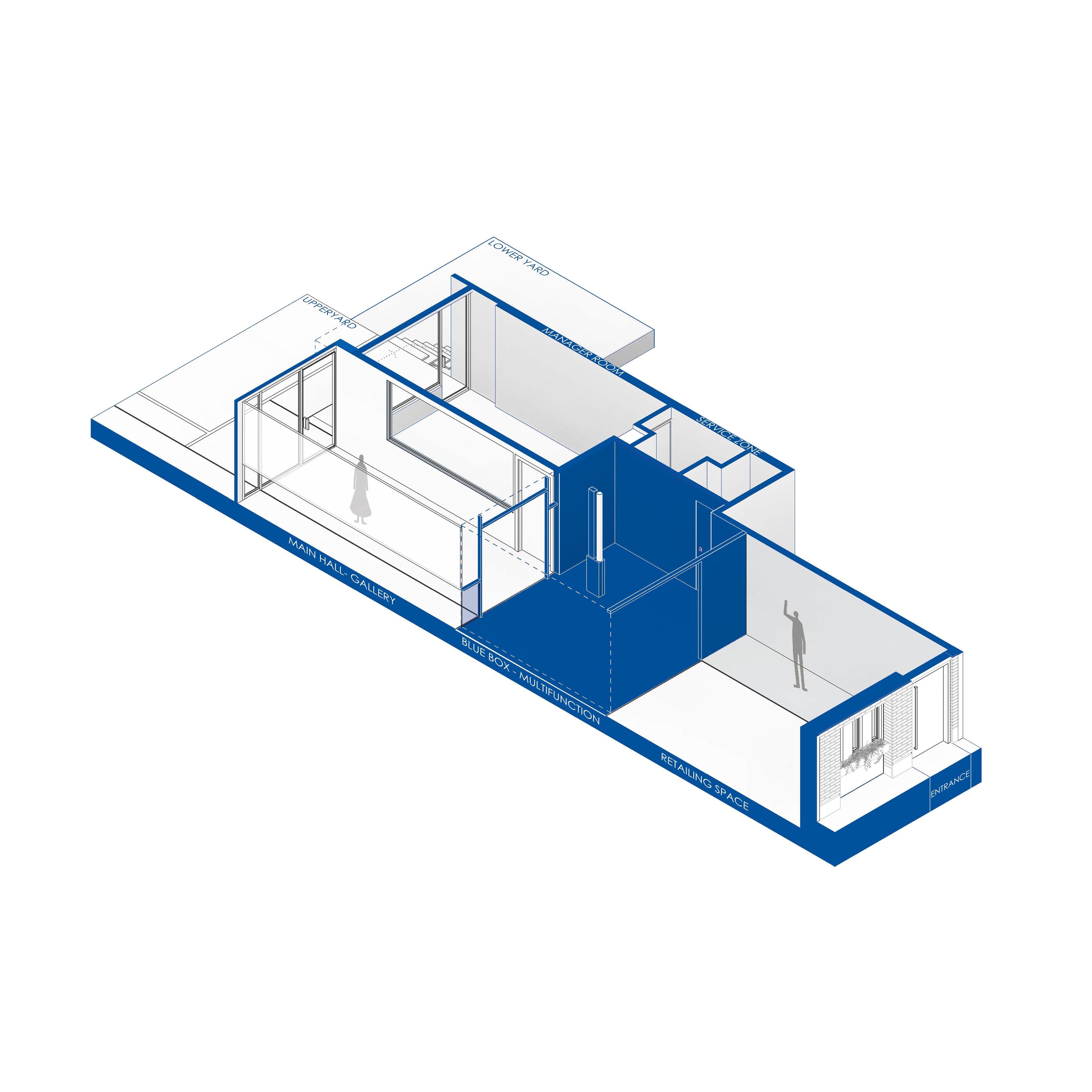 蓝色立方体办公室丨伊朗德黑兰-41