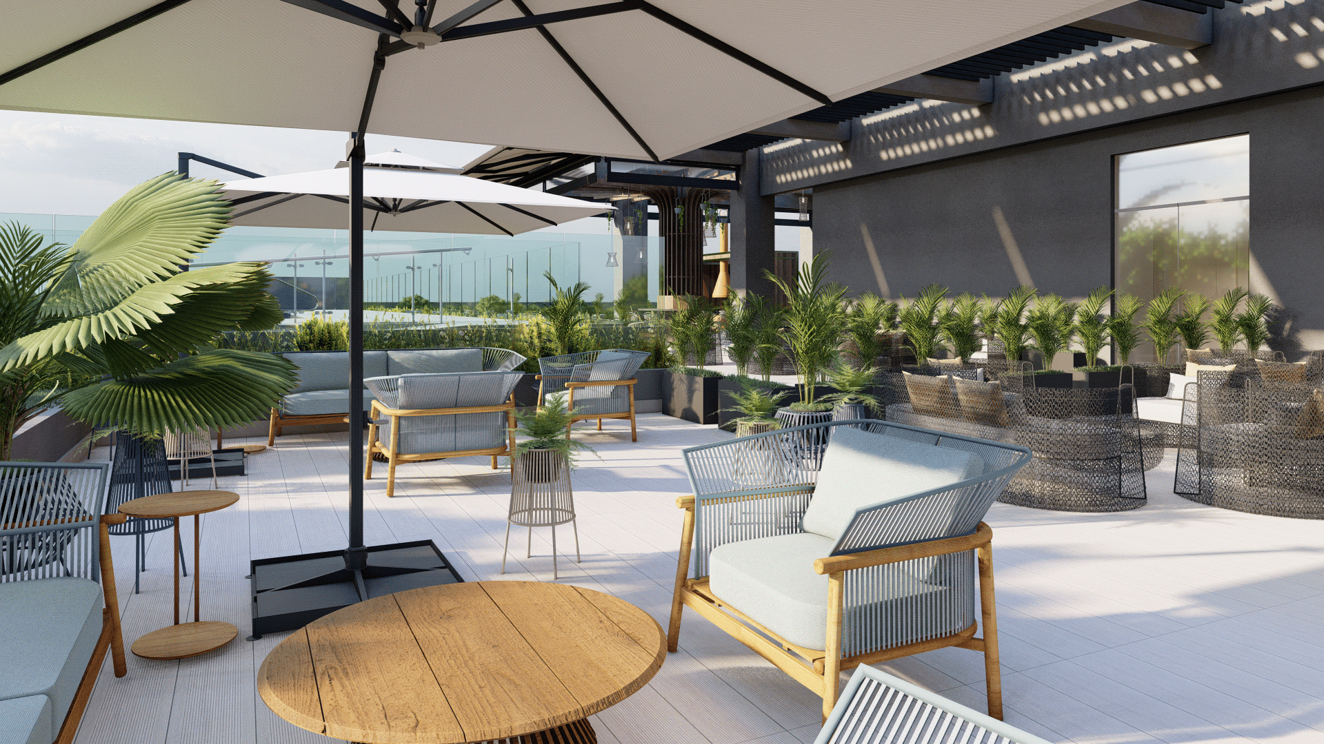 Novotel Viña 酒店露台室内设计丨智利丨Atelier Domh-19