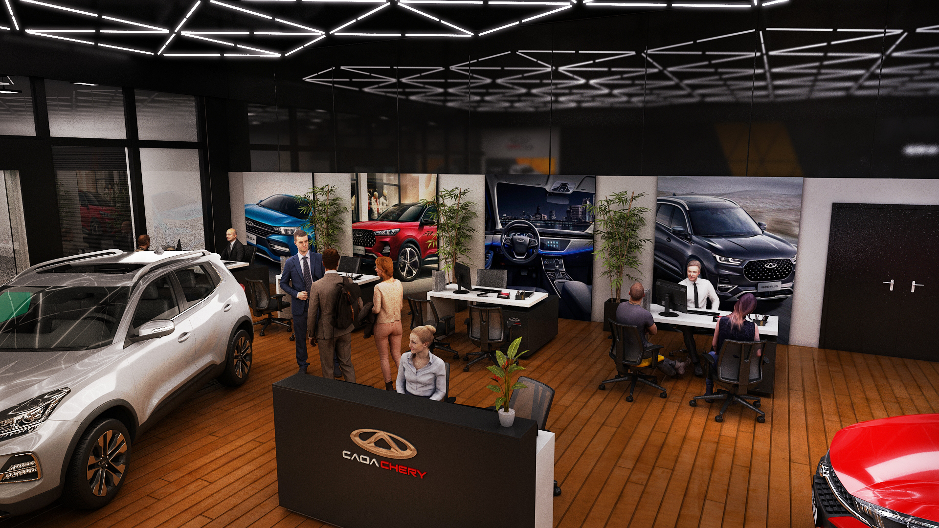 Concessionária Caoa Chery - Espaço Construído-10