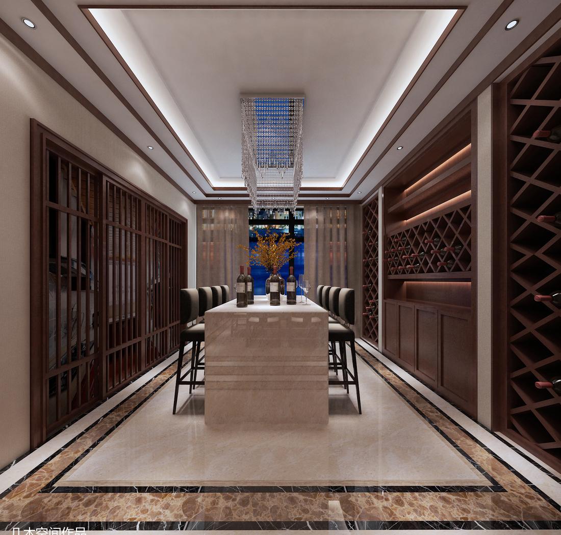 
溪堤郡中式别墅 -12