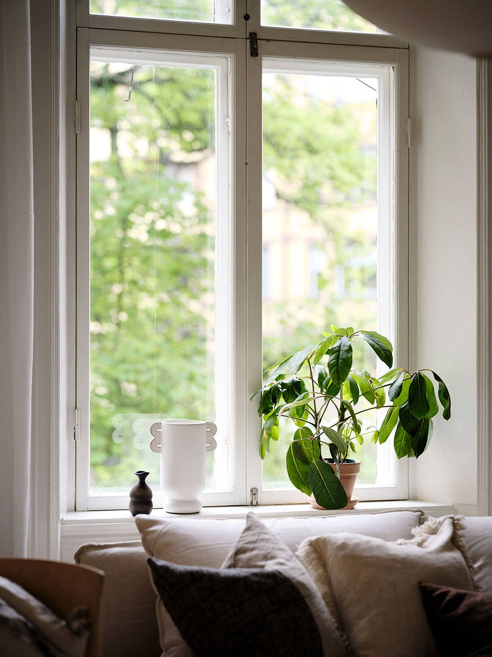 瑞典 52㎡清新自然角公寓设计-15