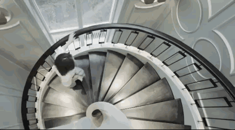 浪漫法式贯穿全屋,会所办公一体化别墅改造-43