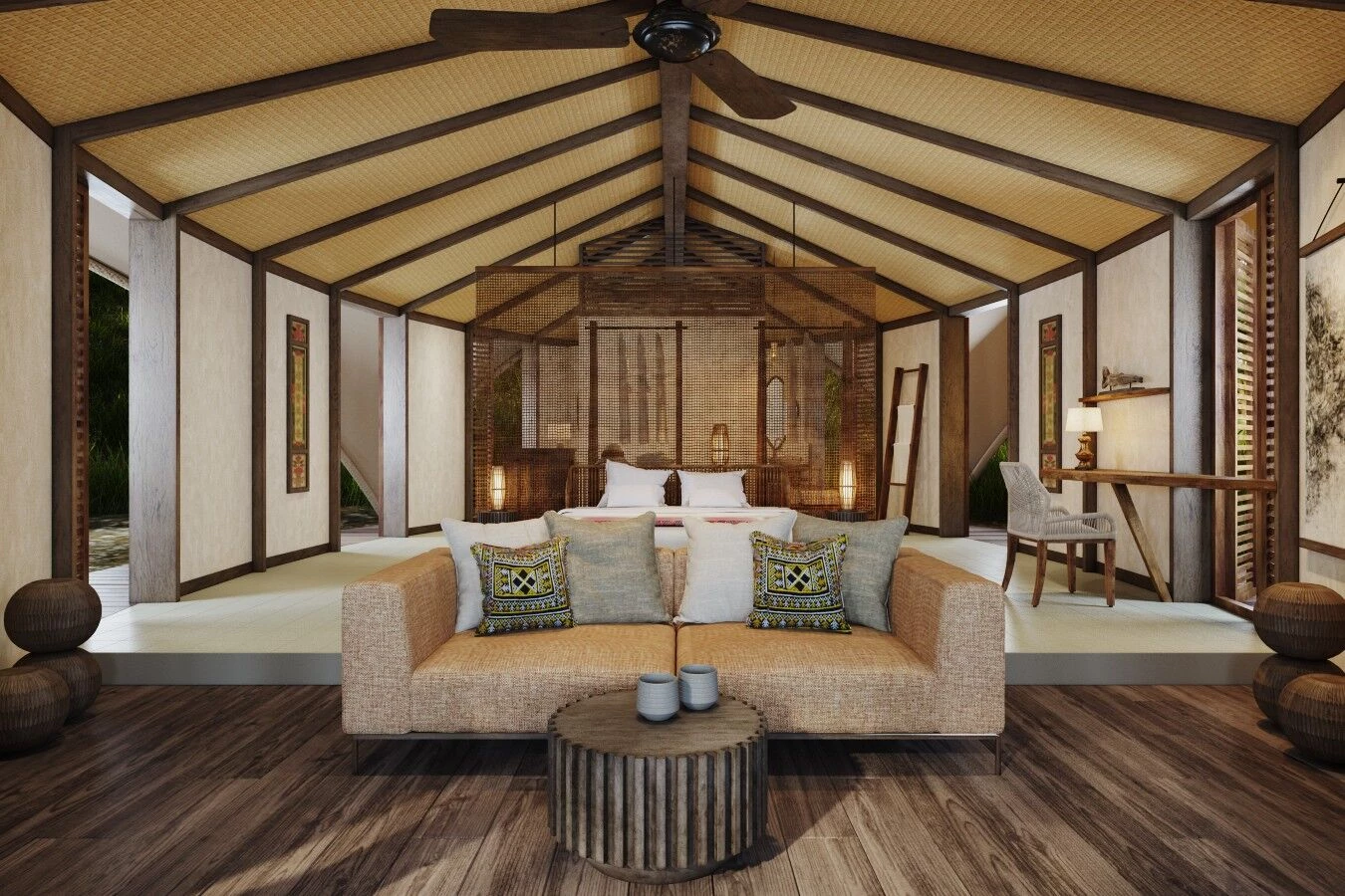 越南热带豪华可持续露营地-38