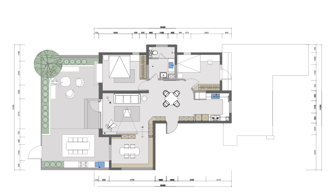 原木风情简约家居设计-1