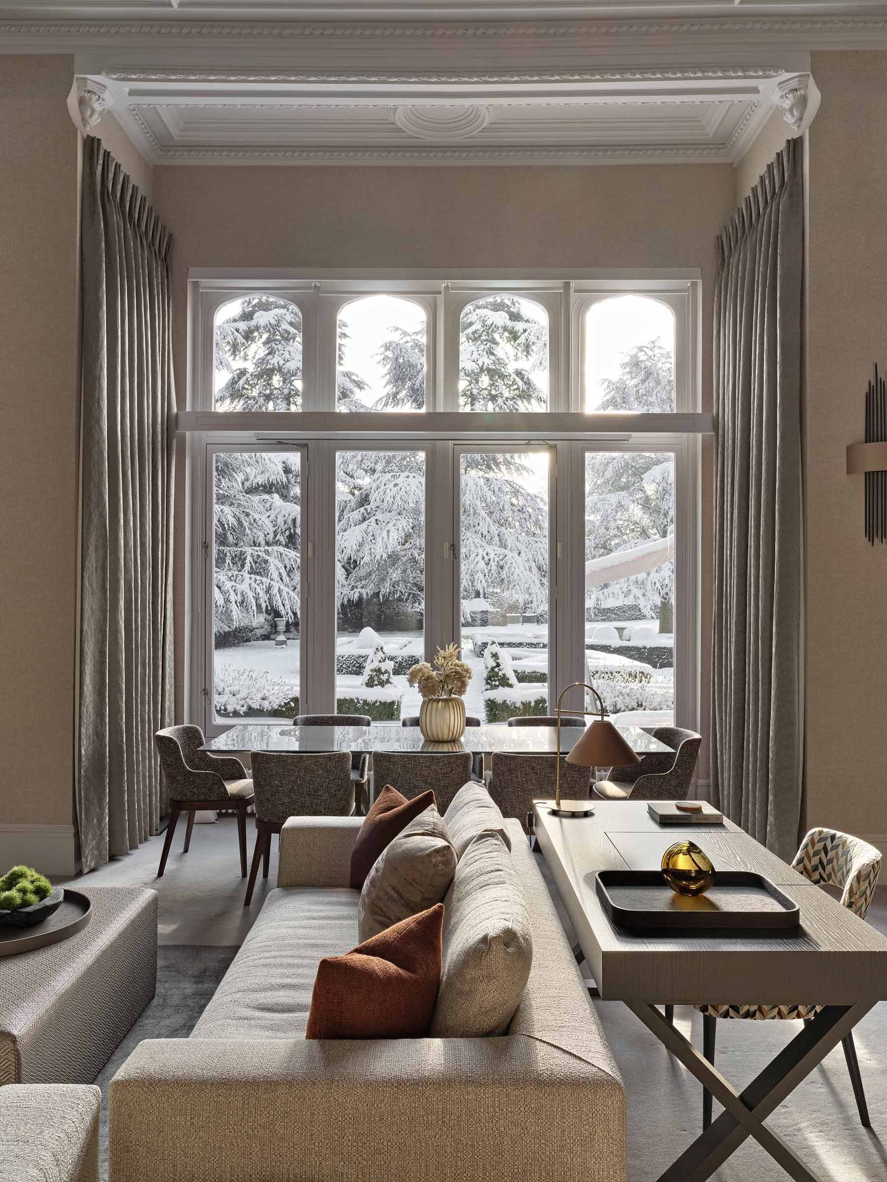 伯克希尔二级登录保护住宅丨Sable Interiors-6