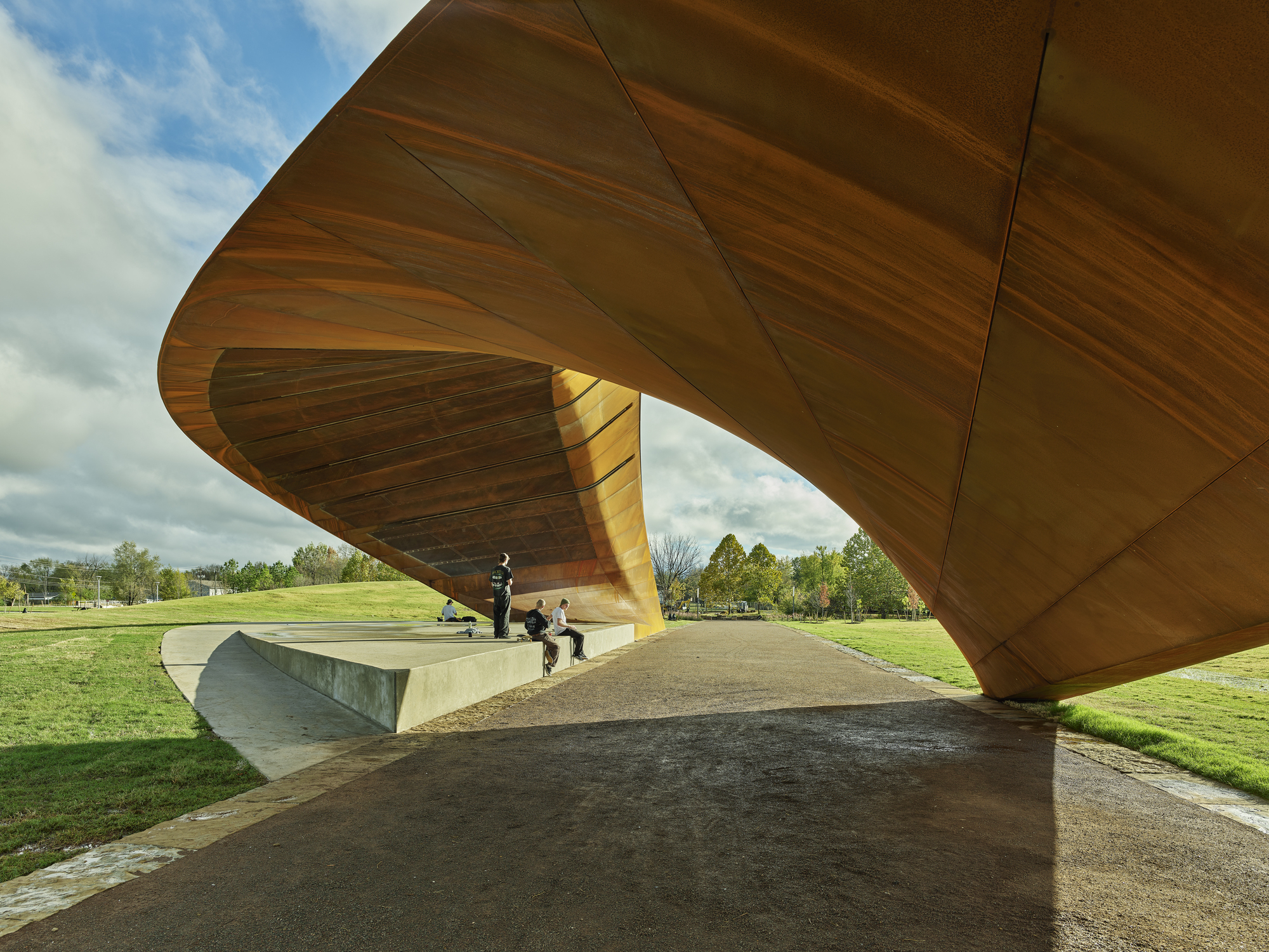 Luther George Park Performance Pavilion / Trahan Architects-22