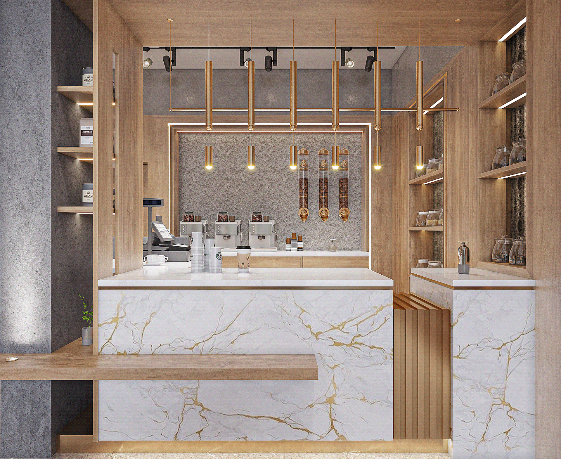 Nuts and Coffee 店设计丨约旦安曼-20