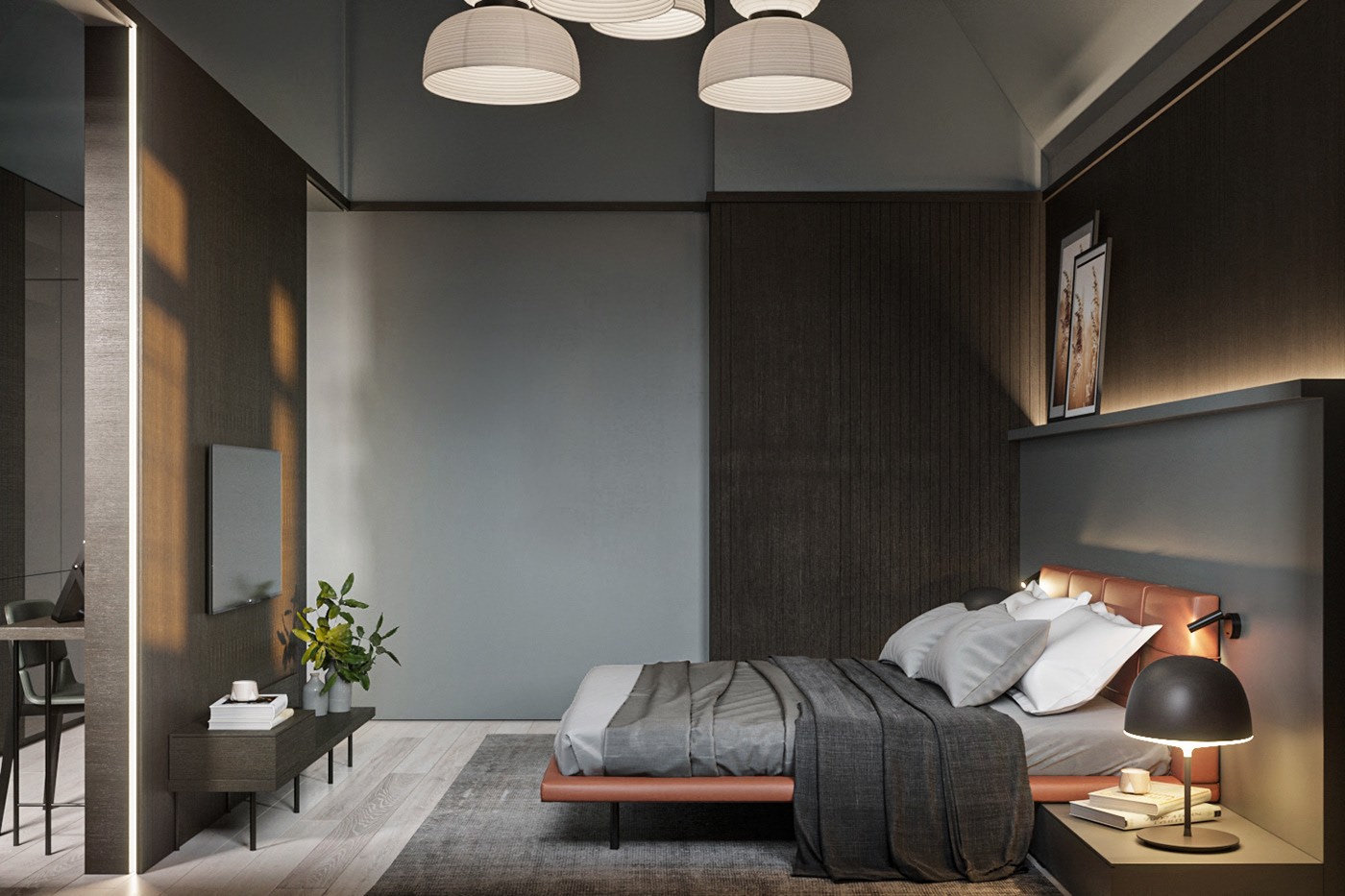 深色系小空间公寓设计-6
