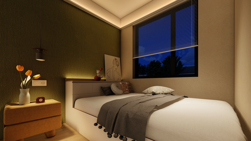 温馨家居照明设计-14