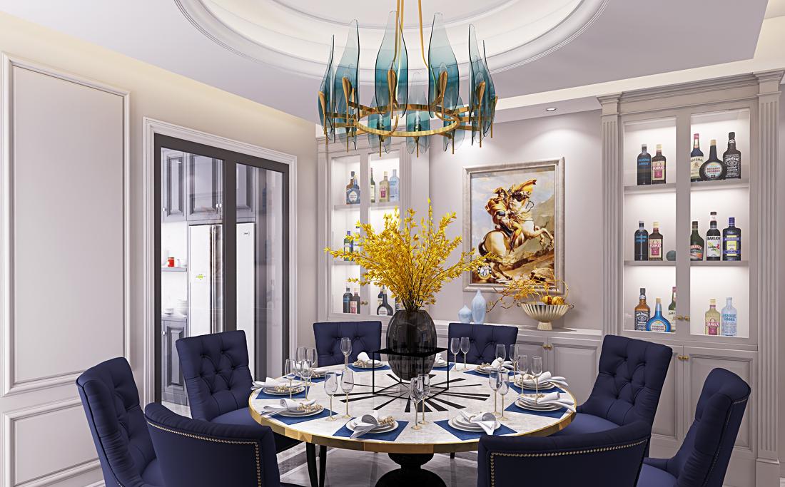 美式轻奢和平上东复式-6