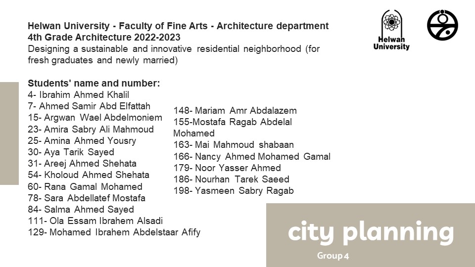 城市规划项目丨Helwan University-2