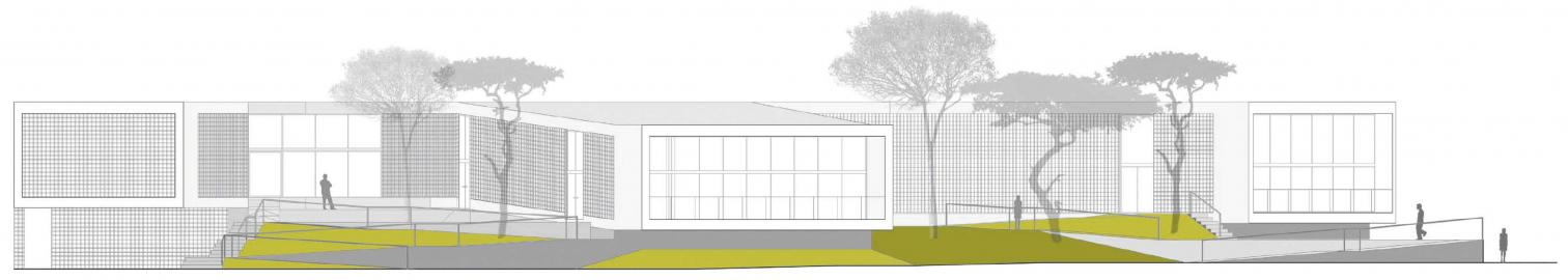 Baena 老年活动中心 · 融入城市景观的公共设施-12