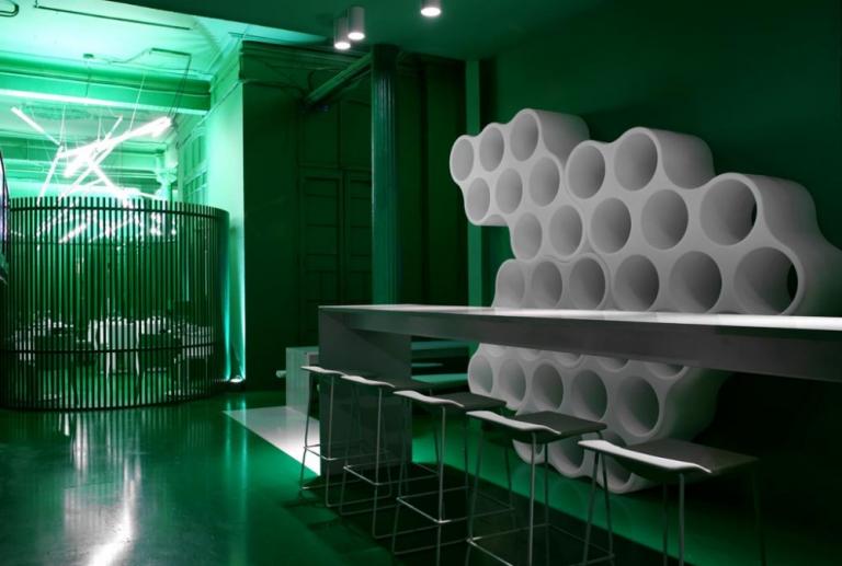 Restaurant Arola-Samsung a Casa Decor | vilablanch. Estudi d'arquitectura interior a Barcelona. Projectes de restauració, clau en mà i per a promotores.-41