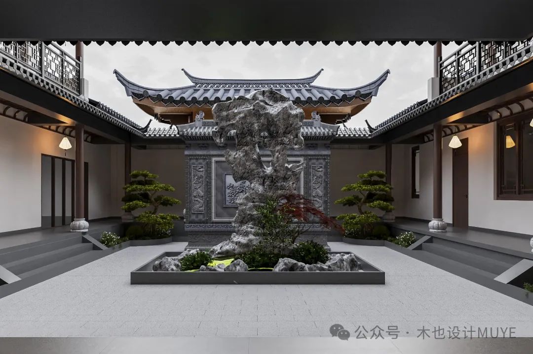 1500m²新邵别墅·传世新中合院丨木也建设 | MUYE DESIGN-164