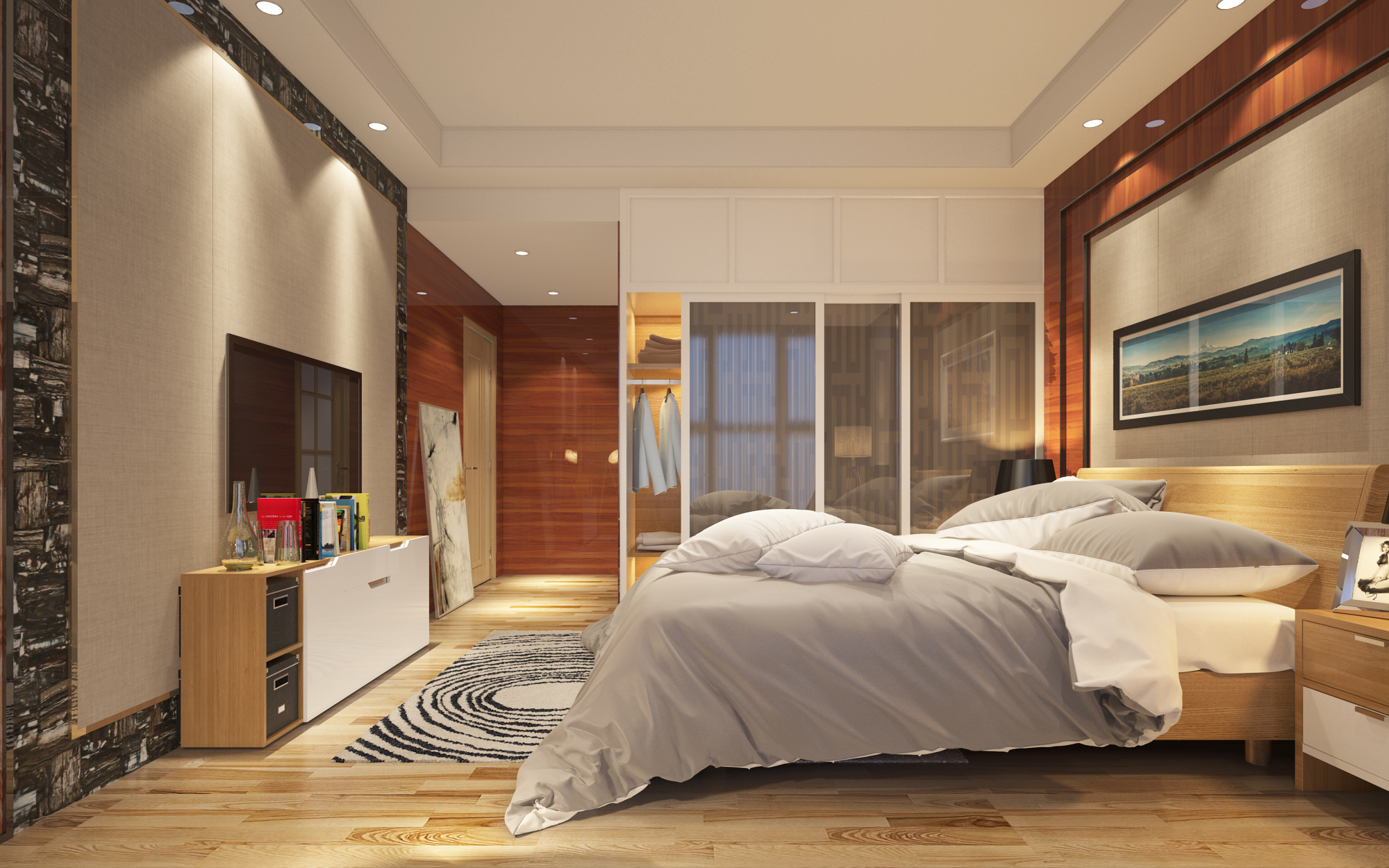 时尚现代家装案例解析-2