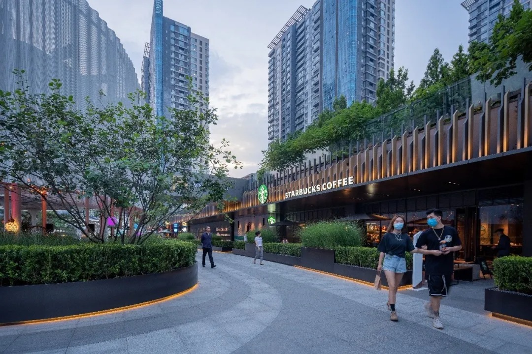 UMS里表都会丨北京朝阳区三元桥里巷InStreet 景观设计 丨中国北京-2