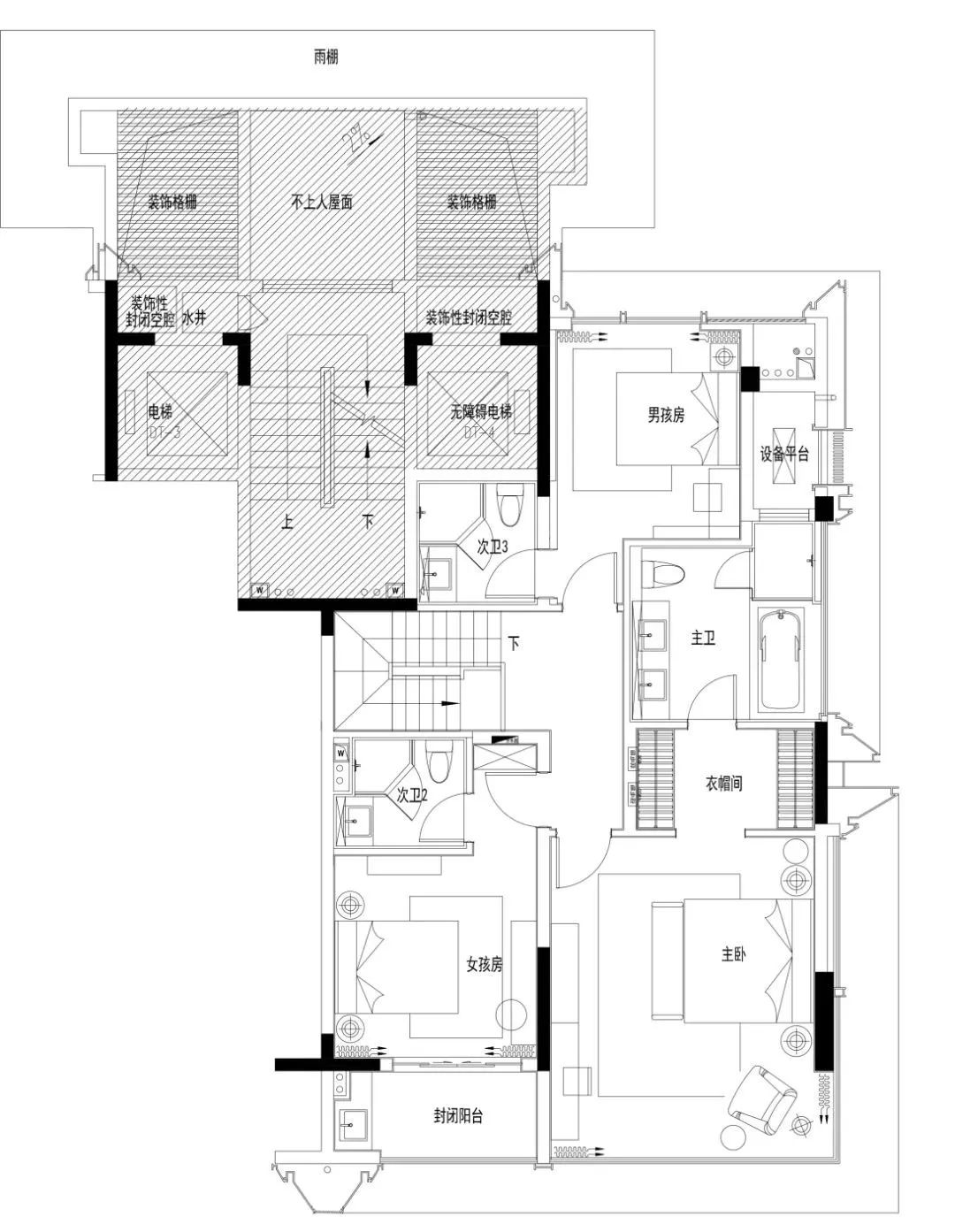 湖州金成大秦叠墅样板间丨中国湖州丨元禾大千(软装),杭州典尚装饰设计有限公司(硬装)-30