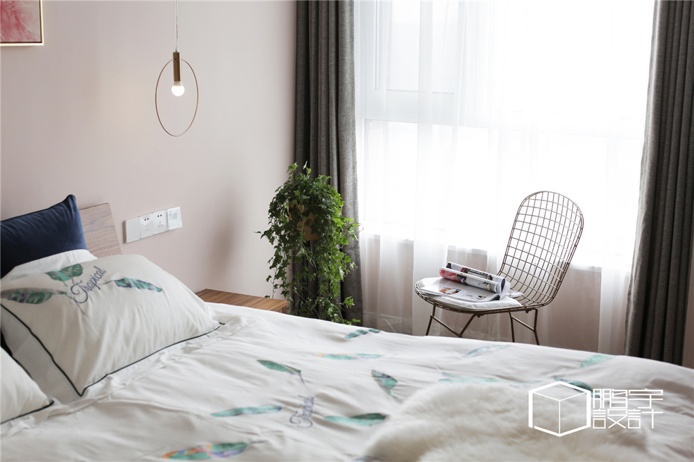 北欧风 110㎡邂逅温柔色彩-24